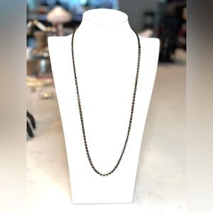 🧡🖤 Copper and Black Long Necklace 🖤🧡